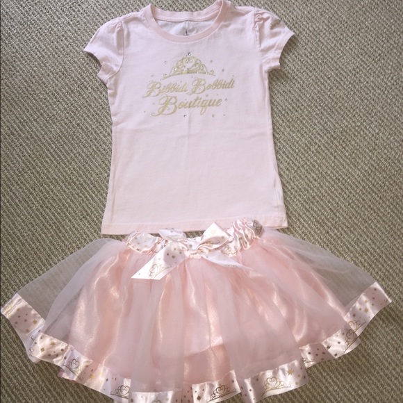 bibbidi bobbidi boutique t shirt and tutu